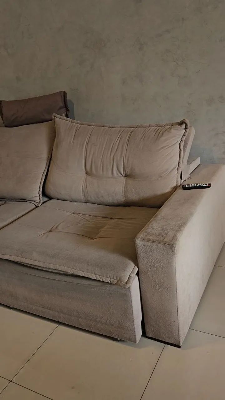 Sofá Retrátil Reclinável - Foto 4