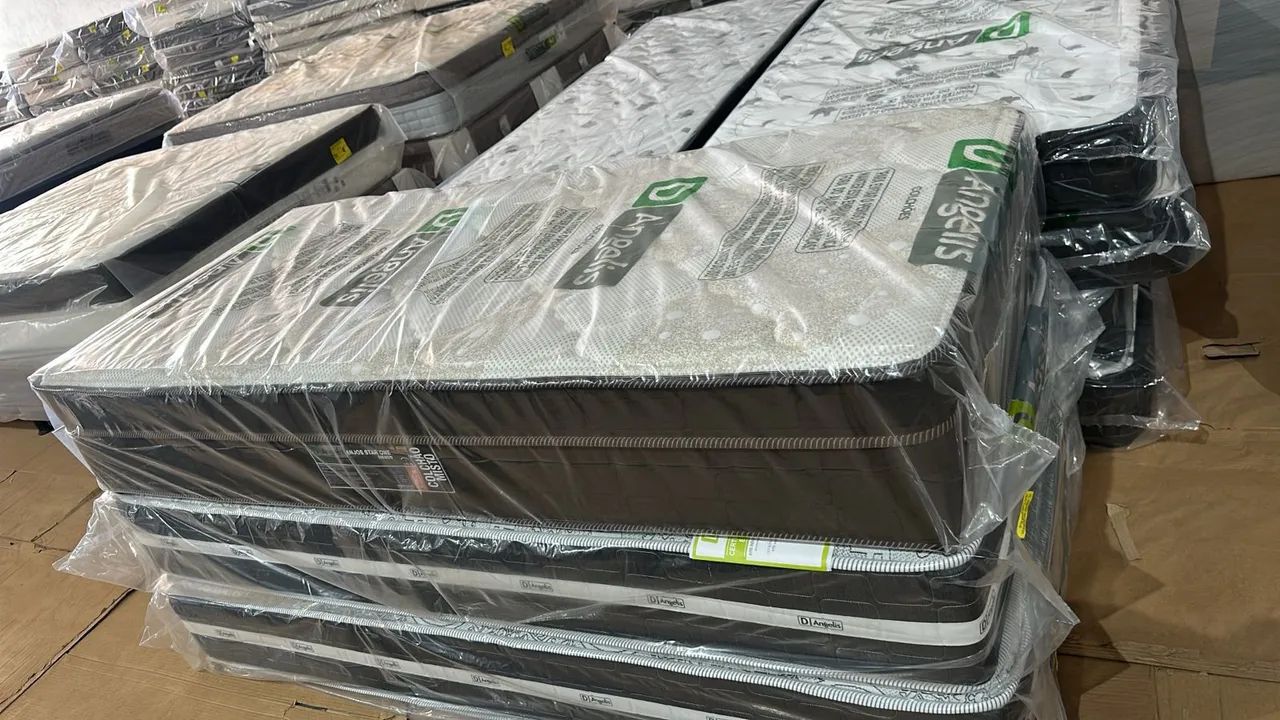 Queima de estoque cama colchões novos a partir $299.00 - Foto 5