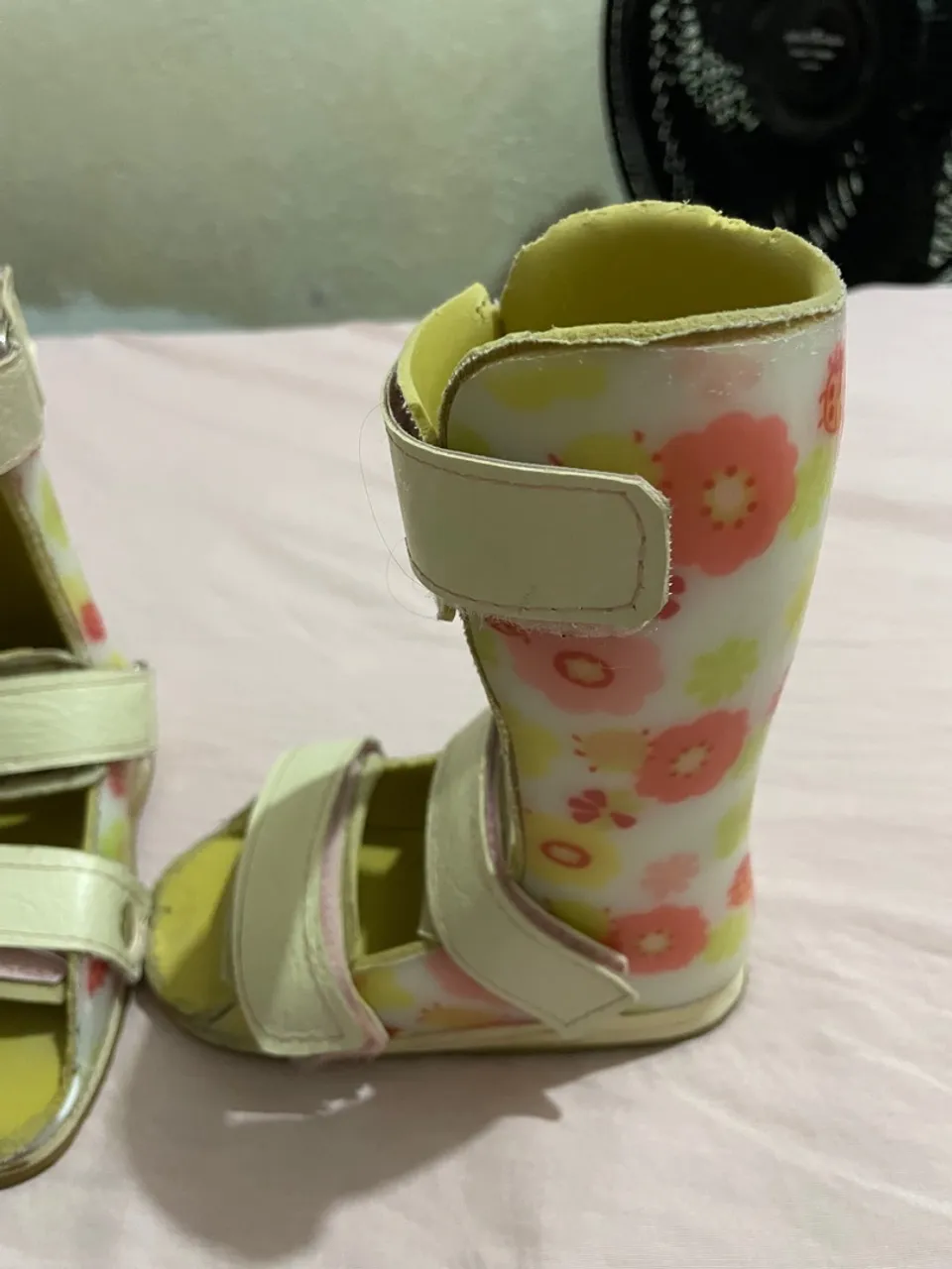 Sandália Ortopédica Infantil Floral