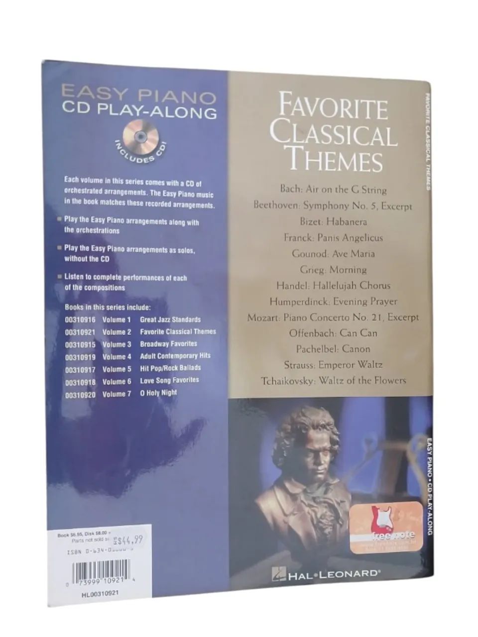 Livro Favorite Classical Themes - Hal Leonard - Foto 2