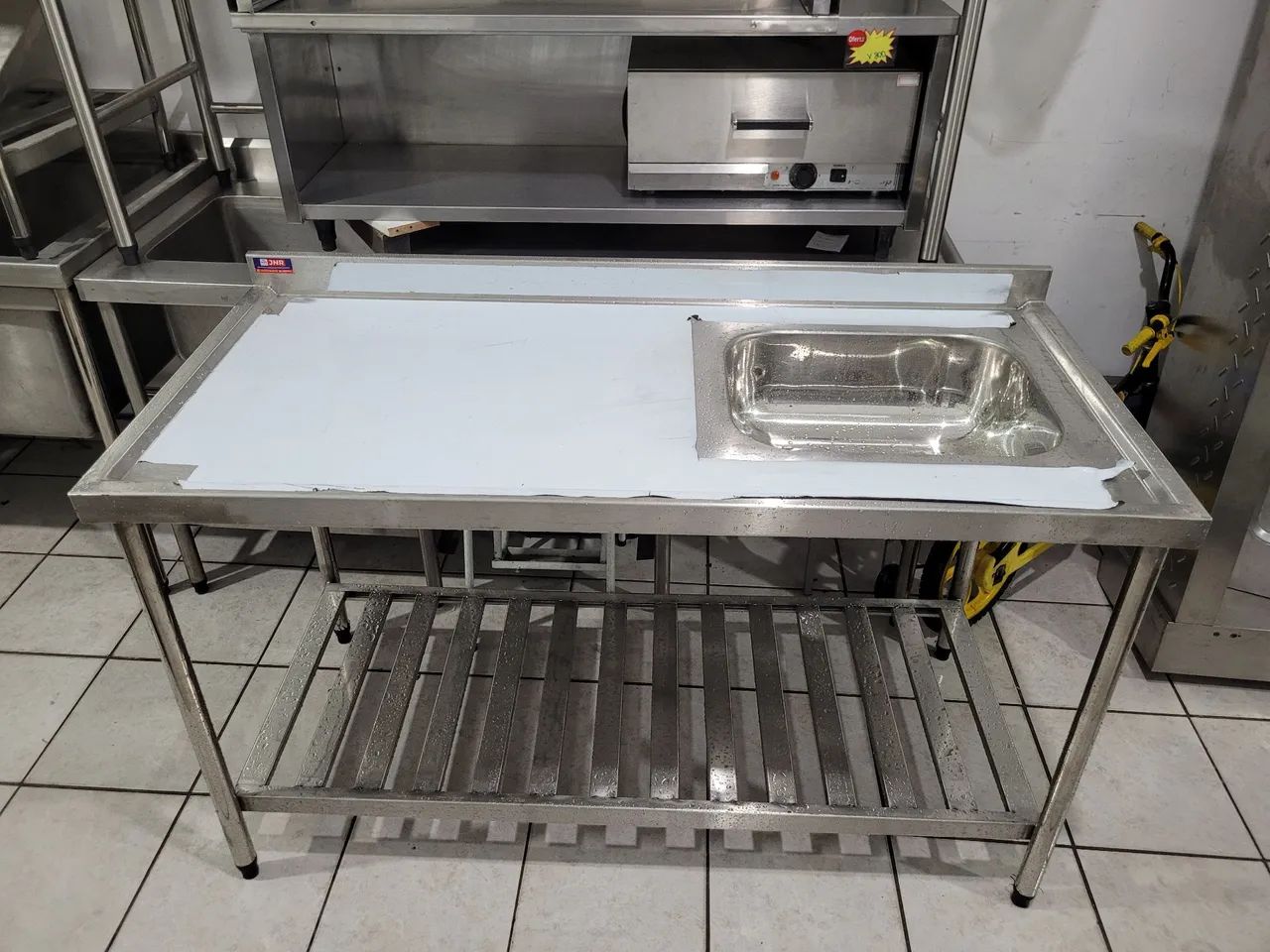 Cuba de aço inox para cozinha industrial - Foto 4