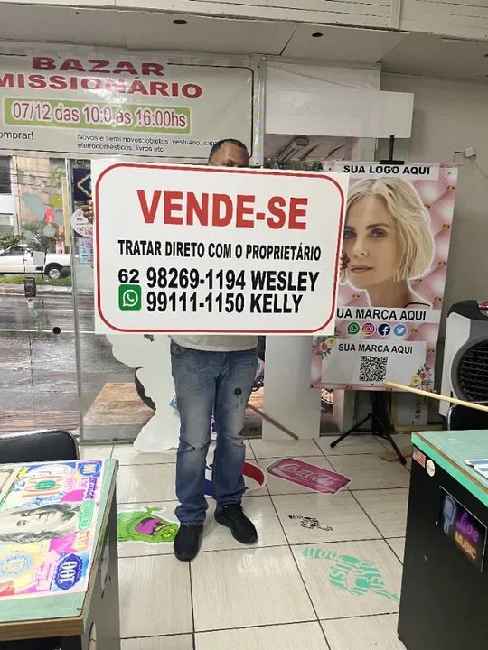 Faixas lona vende se aluga se - Foto 4