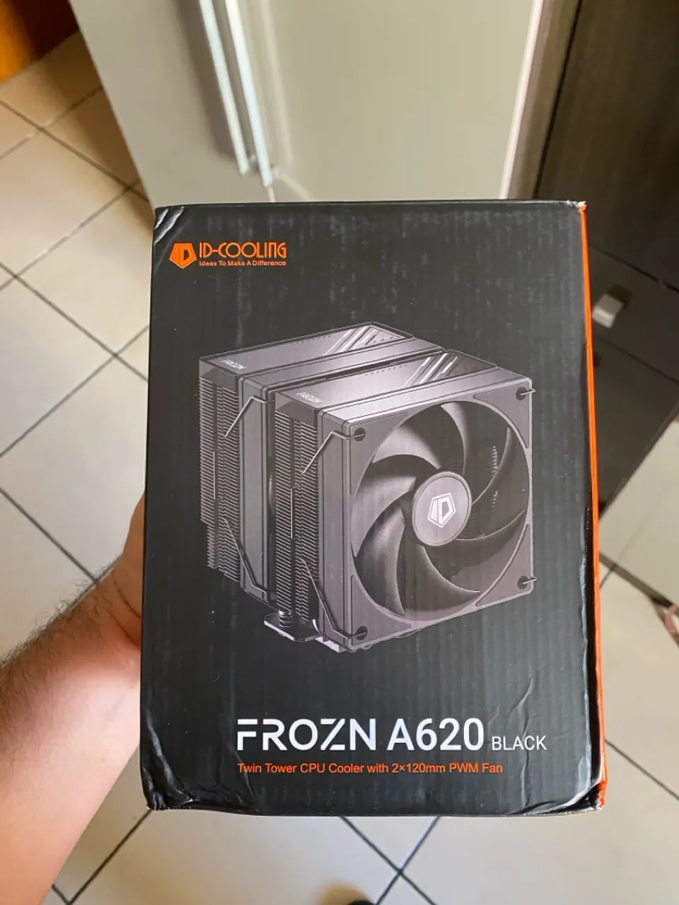 Cooler ID-COOLING FROZN A620 BLACK - Novo