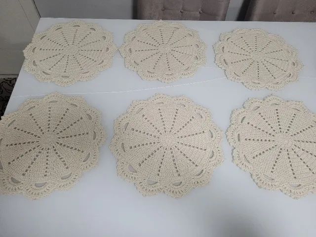 Jogo americano em croche  - Foto 3