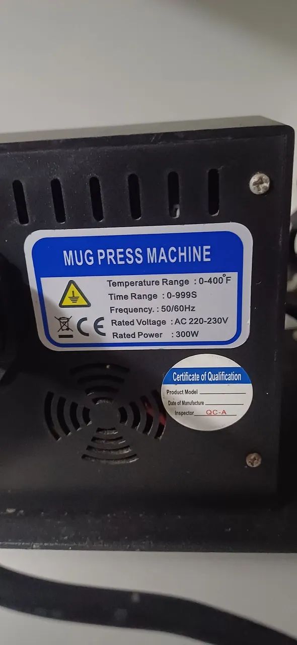 Máquina subliminar canecas - Foto 4