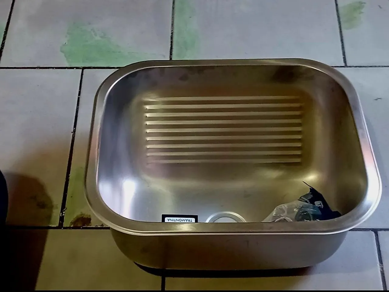 Cuba de aço inox Tramontina