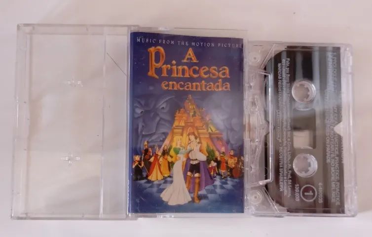 Fita Cassete K7 Trilha Sonora A Princesa Encantada