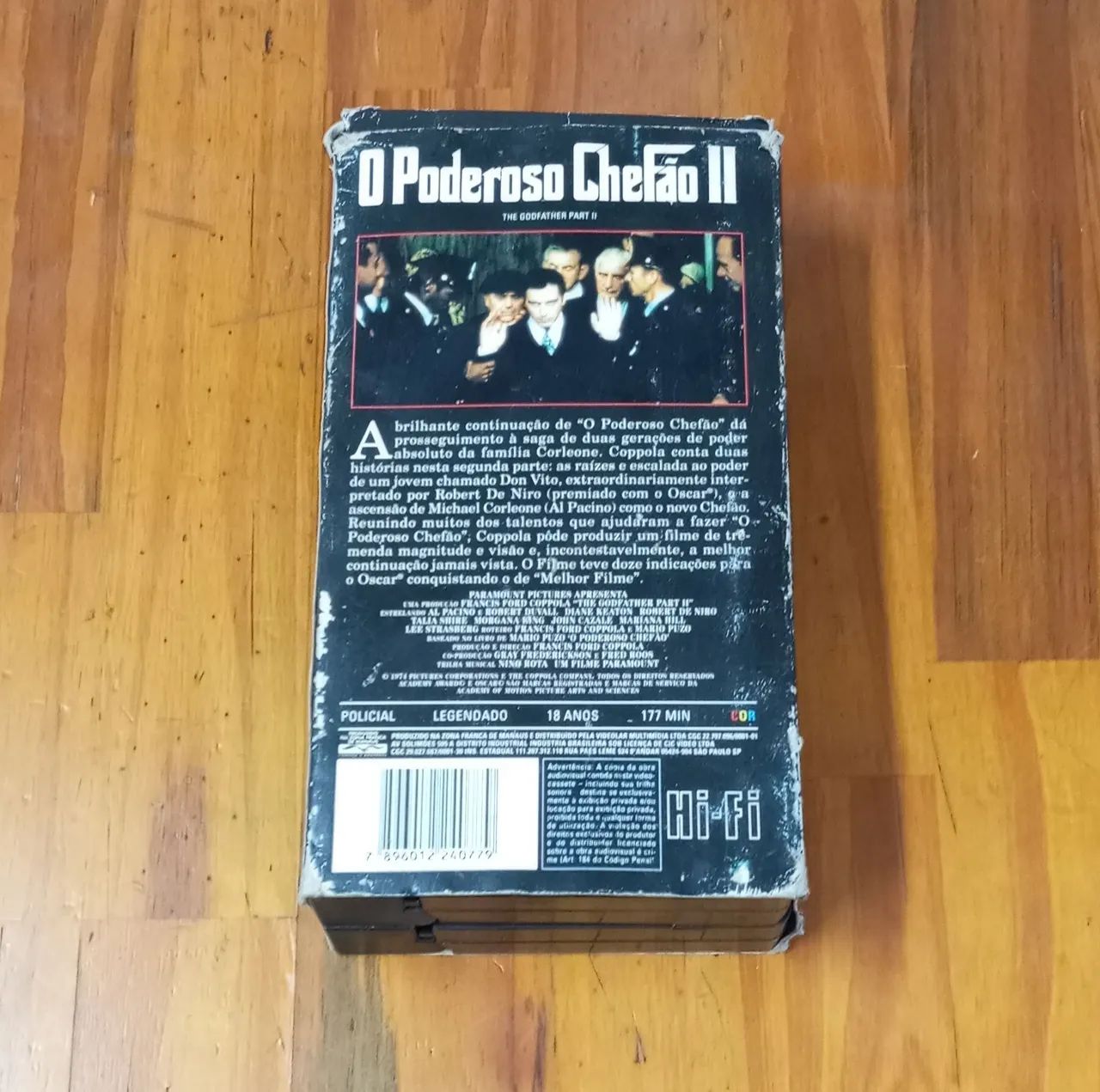 VHS filme O Poderoso chefão 2  - Foto 2
