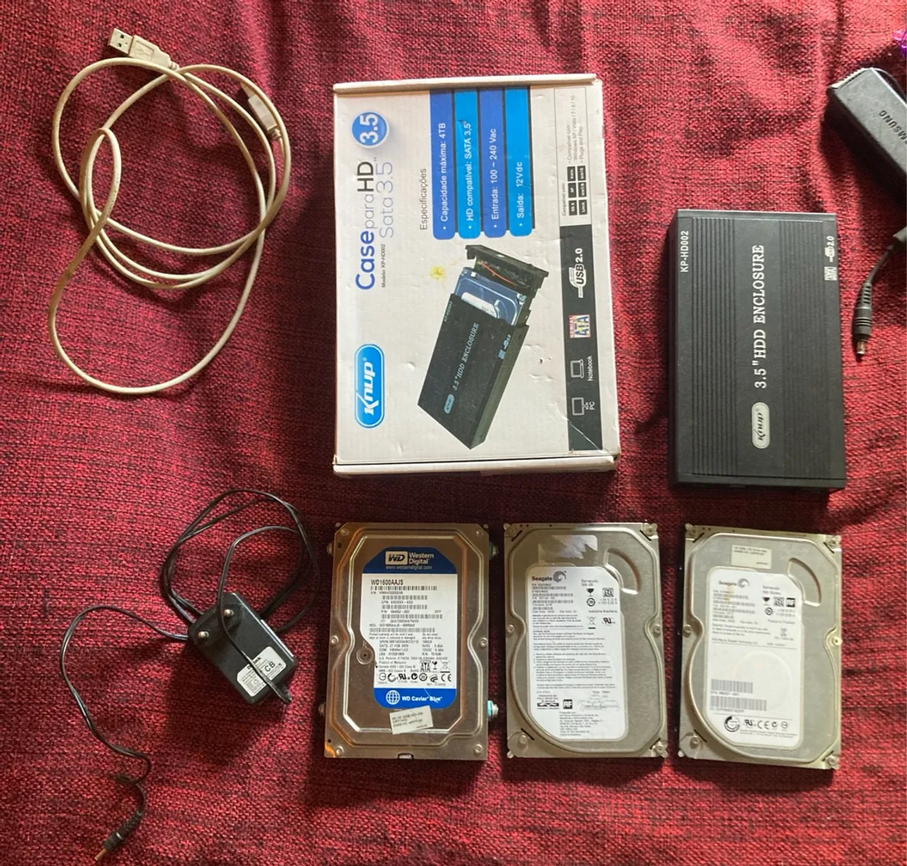 HDs para computador - 3.5 polegadas - Diversas marcas