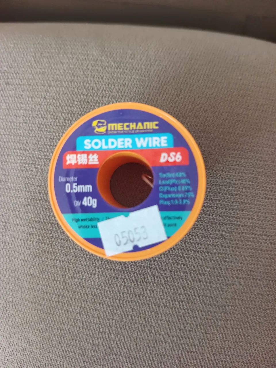 Fio para solda