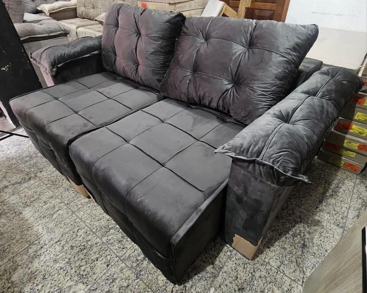 SOFÁ RETRÁTIL NOVO / ENTREGAMOS  - Foto 3