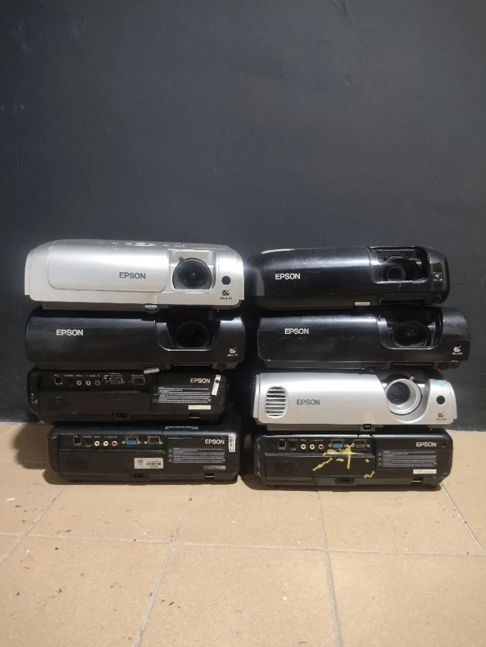 10 projetores Epson usados