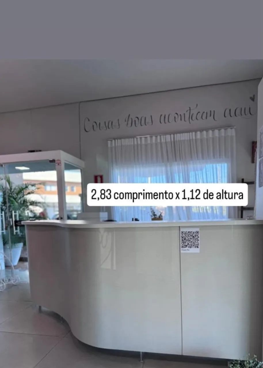Balcão de Atendimento Sofisticado  - Foto 2