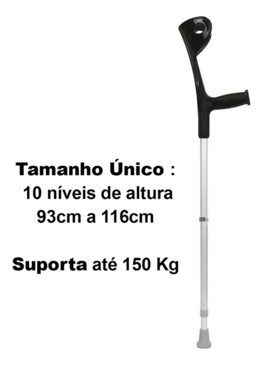 Muleta par 150kg preta
