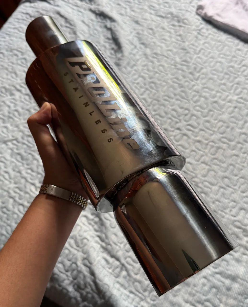 Abafador Esportivo Ponteira Inox 3.5 Polegadas - Foto 2