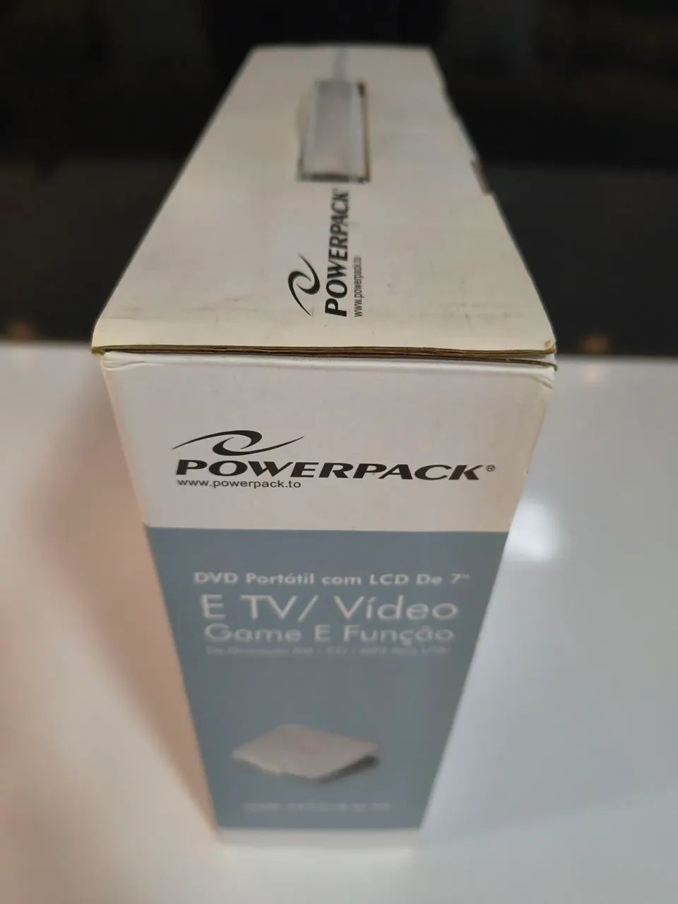 DVD Portátil POWERPACK DVD-TV7318.N SV LCD 7