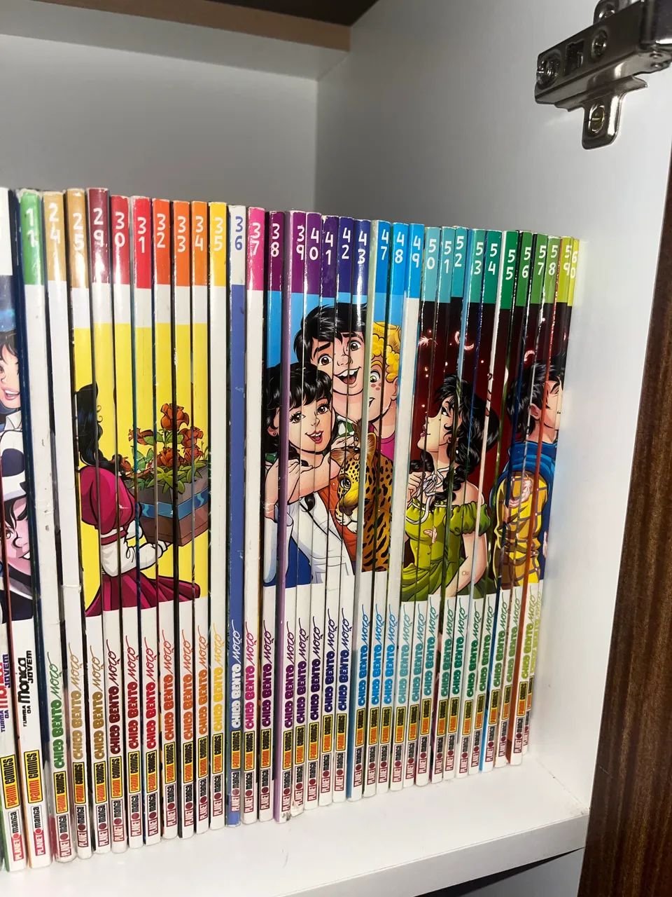 VENDO COLEÇÃO DE GIBIS - TURMA DA MÔNICA JOVEM & CHICO BENTO MOÇO - Foto 6