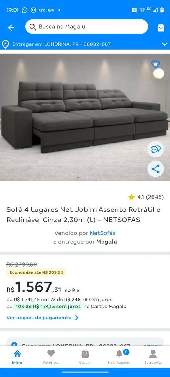 Sofá 64994170316418120