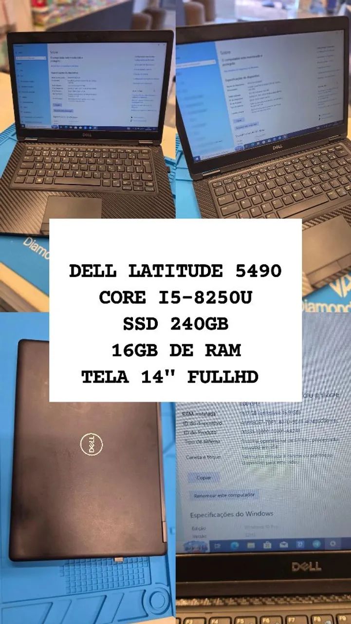 DELL LATITUDE E5490 - CORE I5-8250U  - Foto 5