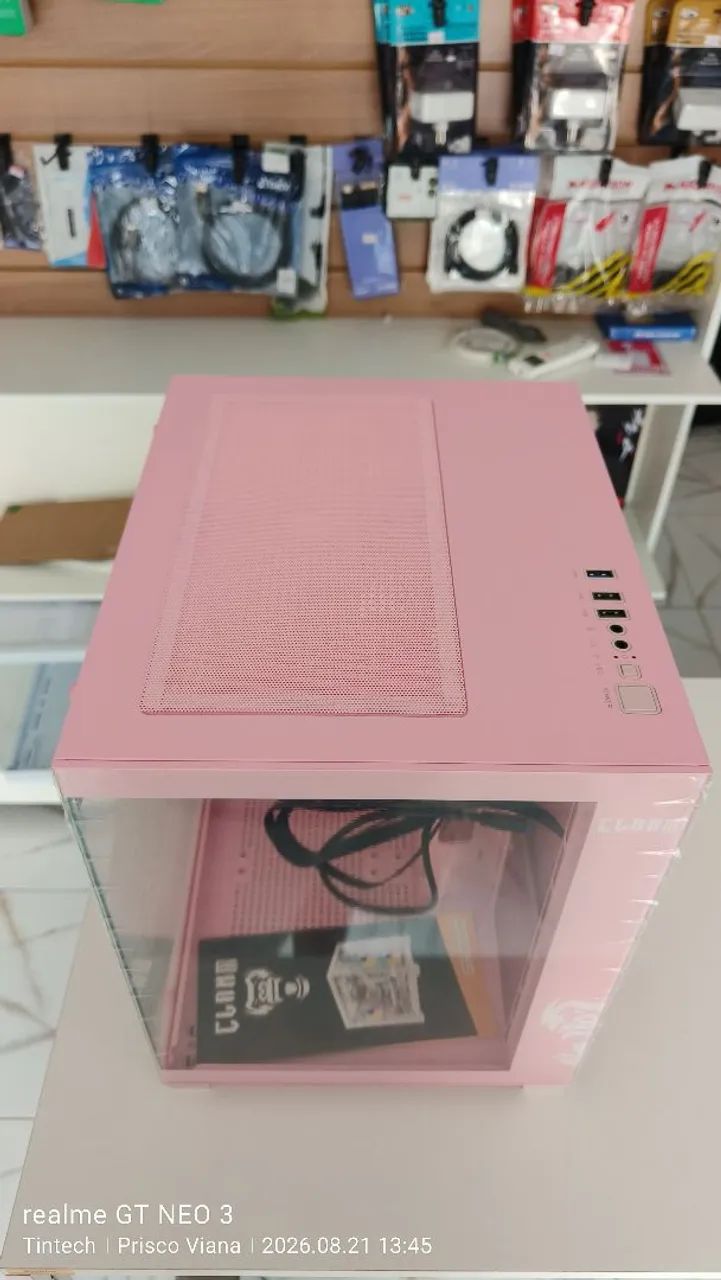 Gabinete Gamer Candy Grodd CLANM SEM FANS - Foto 5