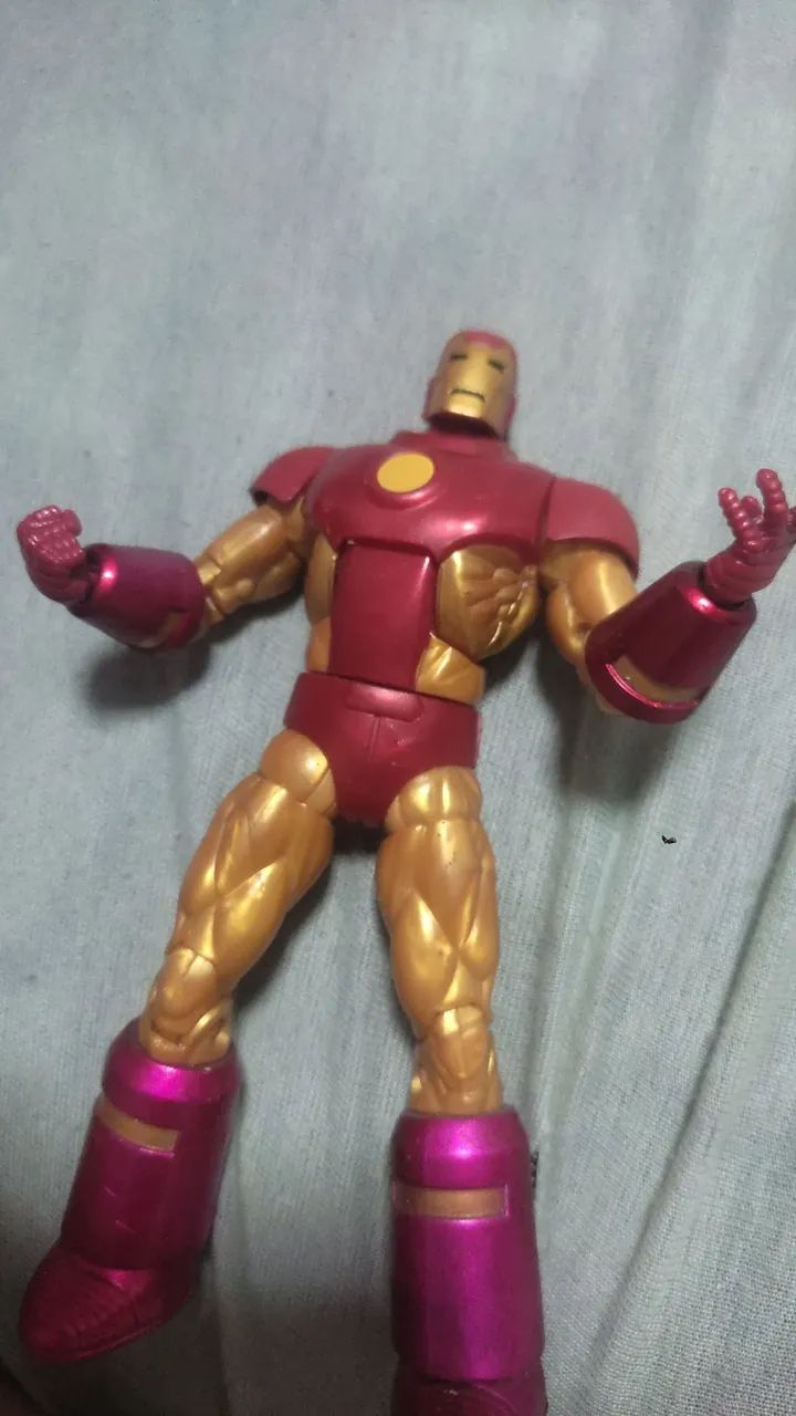 Action Figure Homem de Ferro Iron Man Vingadores Marvel Legends  - Foto 5