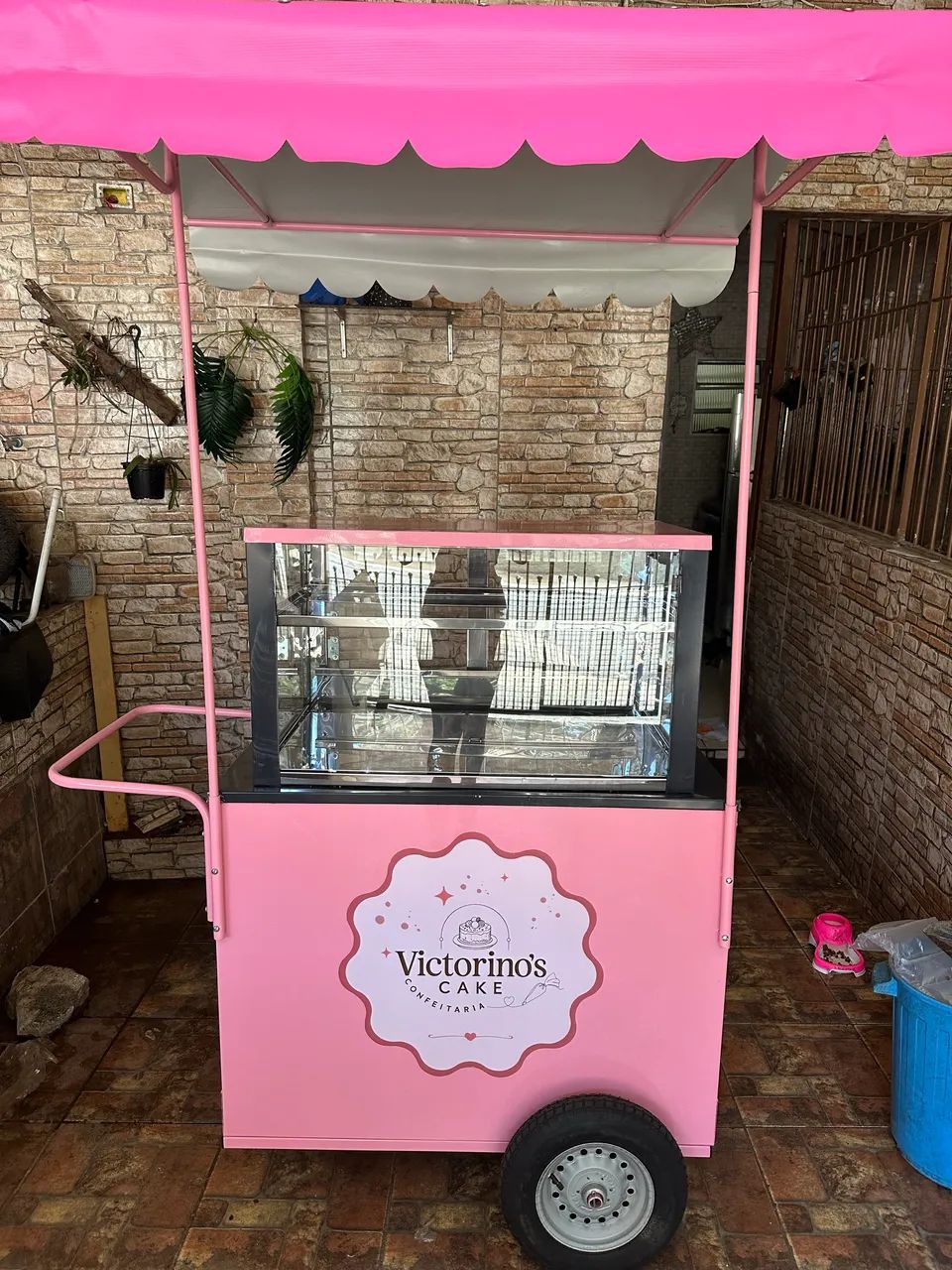 Carrinho De Bolo E Doces Térmico +placa Gelo Gelox - Foto 4