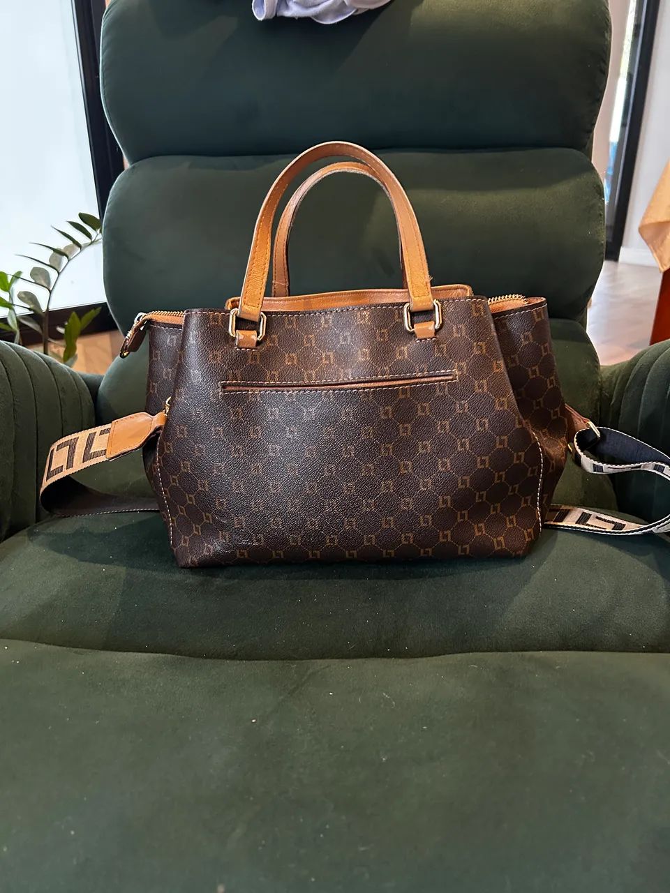 Bolsa luz da lua tote média monograma - Foto 5
