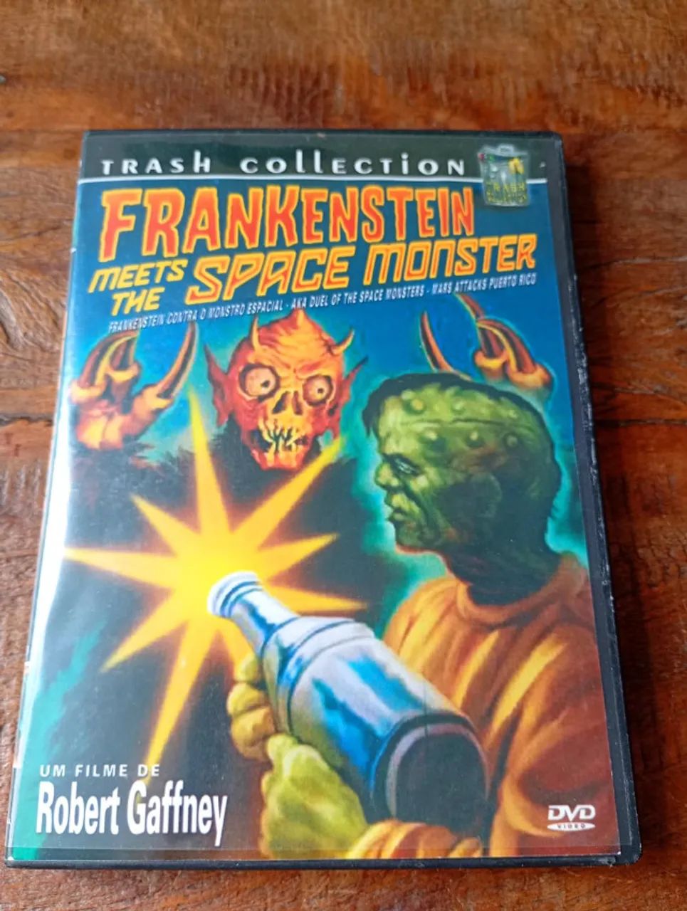 DVD Frankenstein x Space Monster Trash Raro