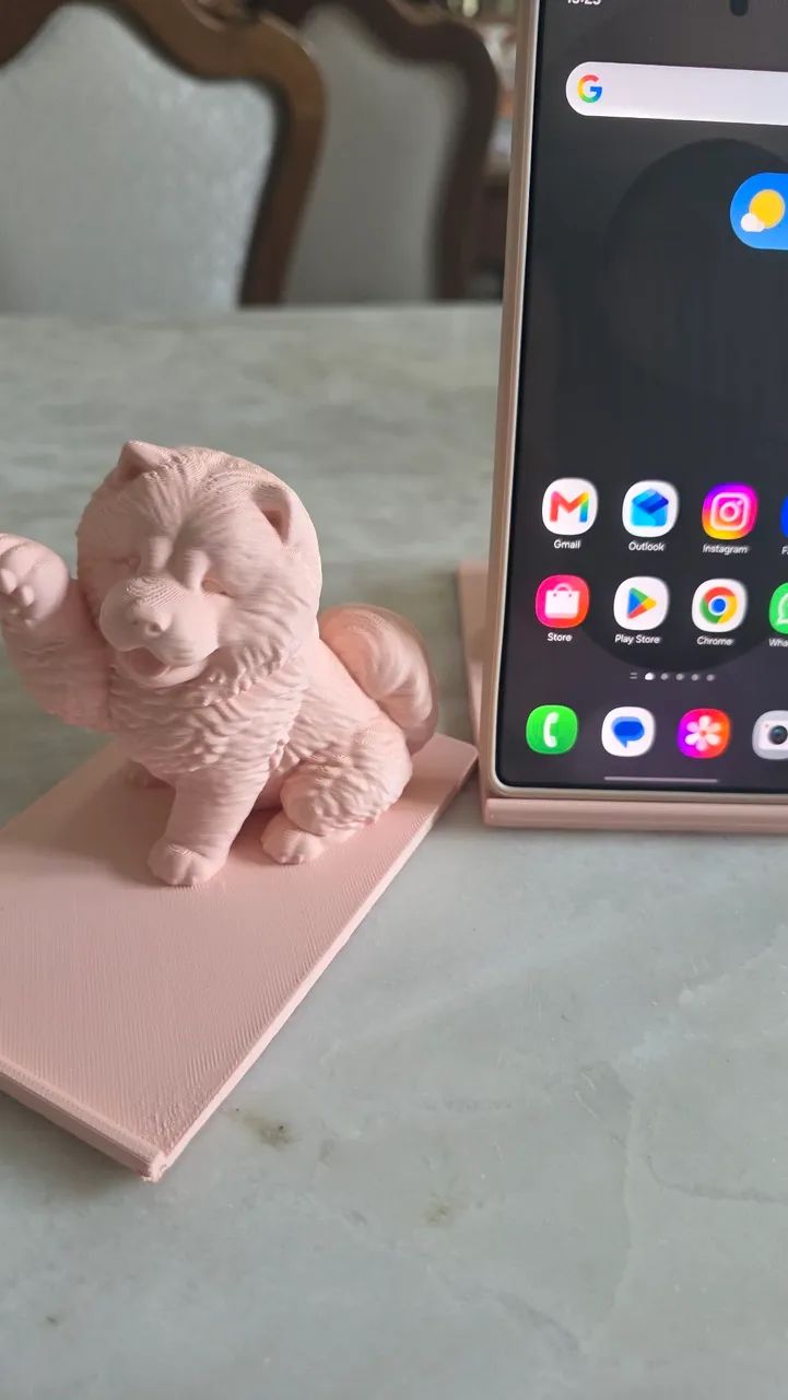 Suporte para celular chow chow  - Foto 4