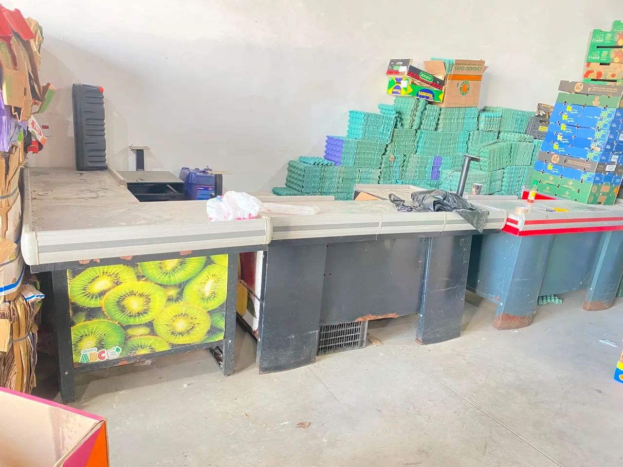 3 checkout caixa de loja por 500 os três