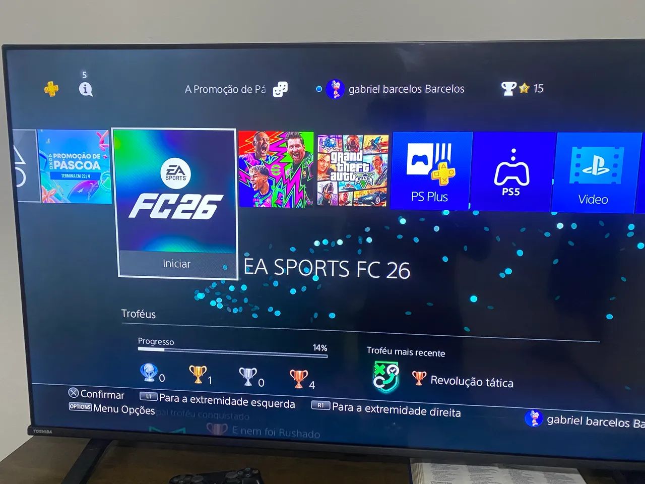 PlayStation 4 Sony - 2 controles - 480GB - Foto 2