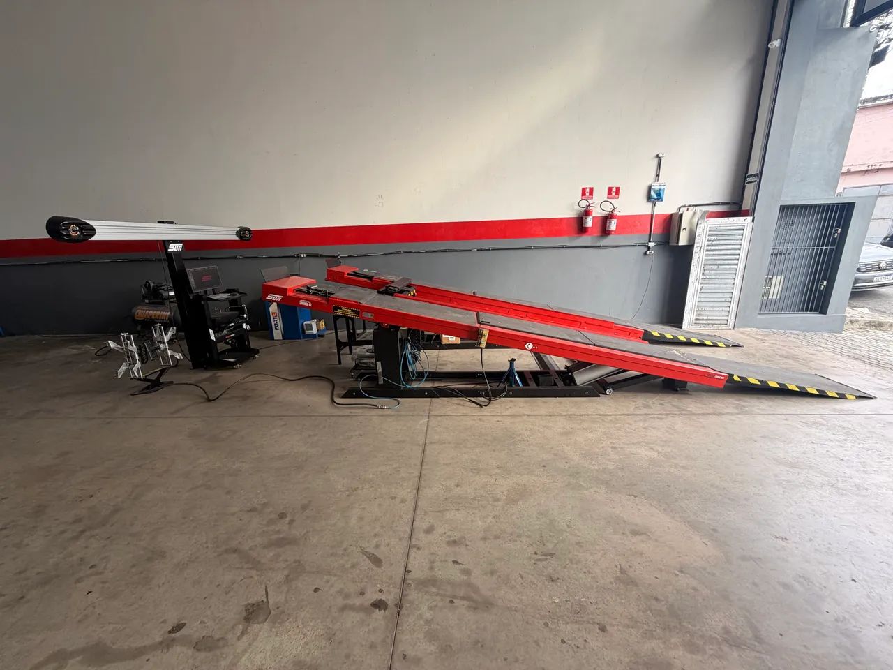 Alinhador de Direção automotivo 3D com Rampa  - Foto 3
