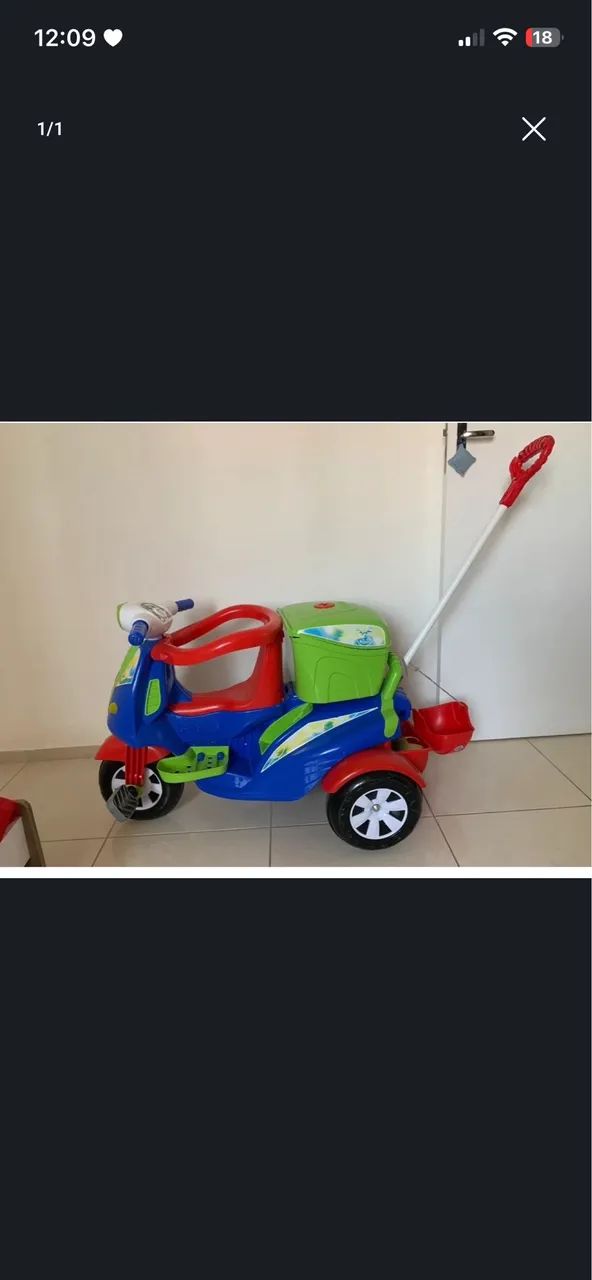 Triciclo moto uno