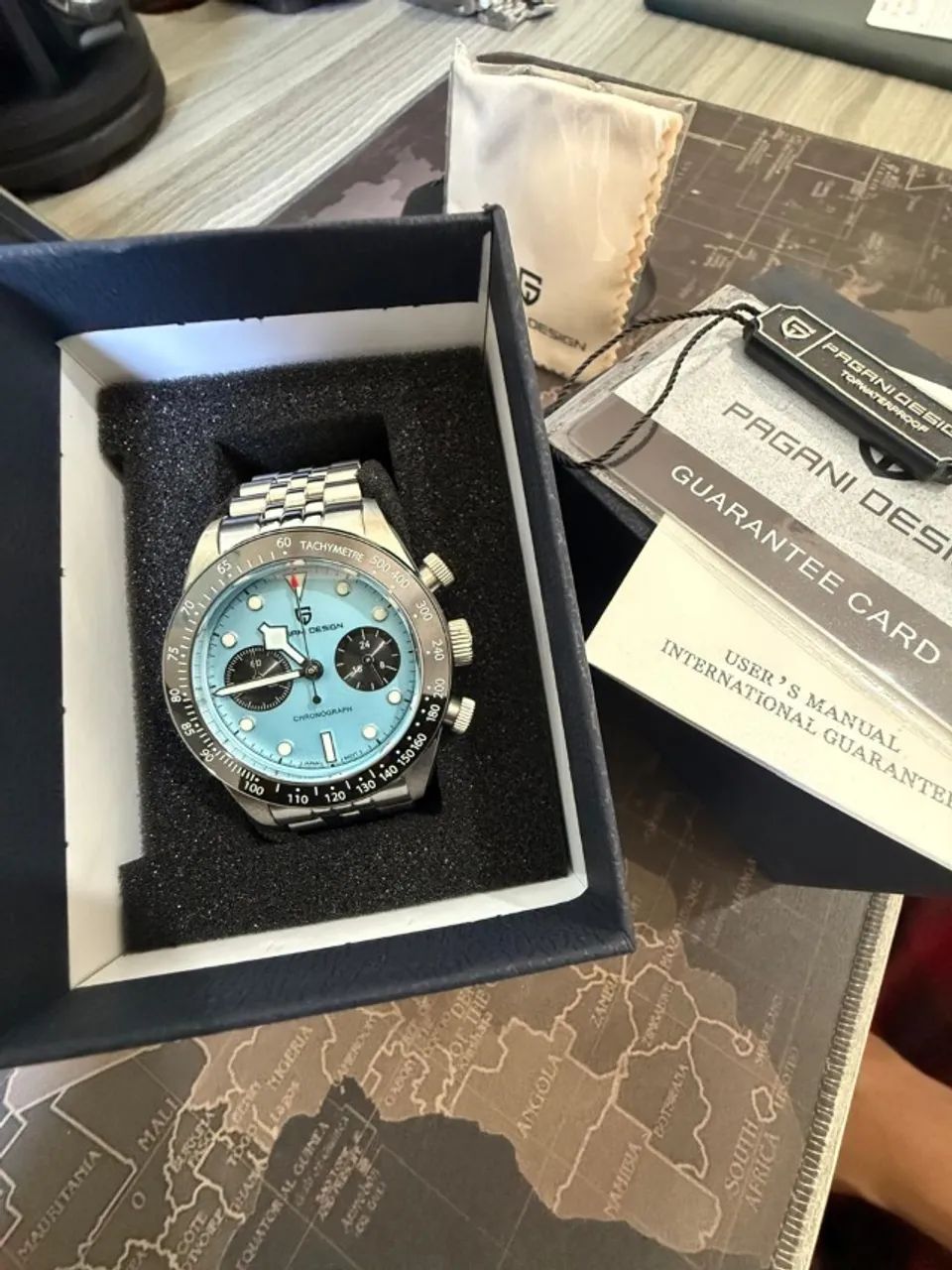 Pagani Design Chronograph Homage Tudor - Zero Uso - Completo na