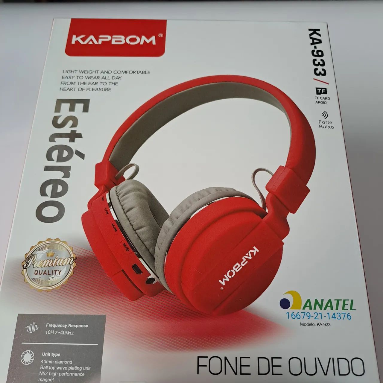 Fone de Ouvido Bluetooth Kapbom KA-933 - Foto 4