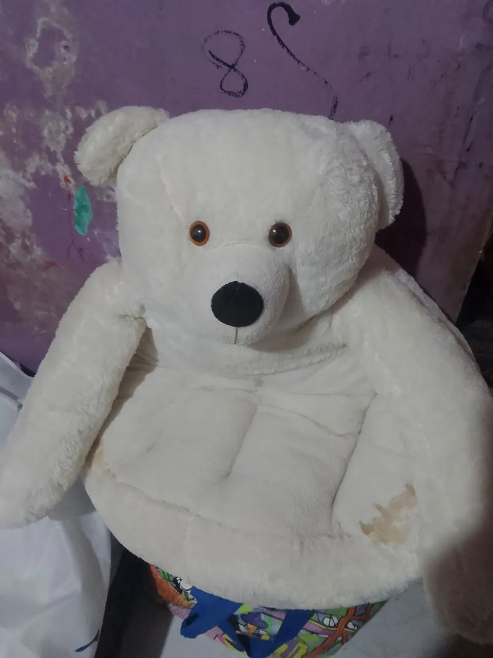 Urso de pelúcia.