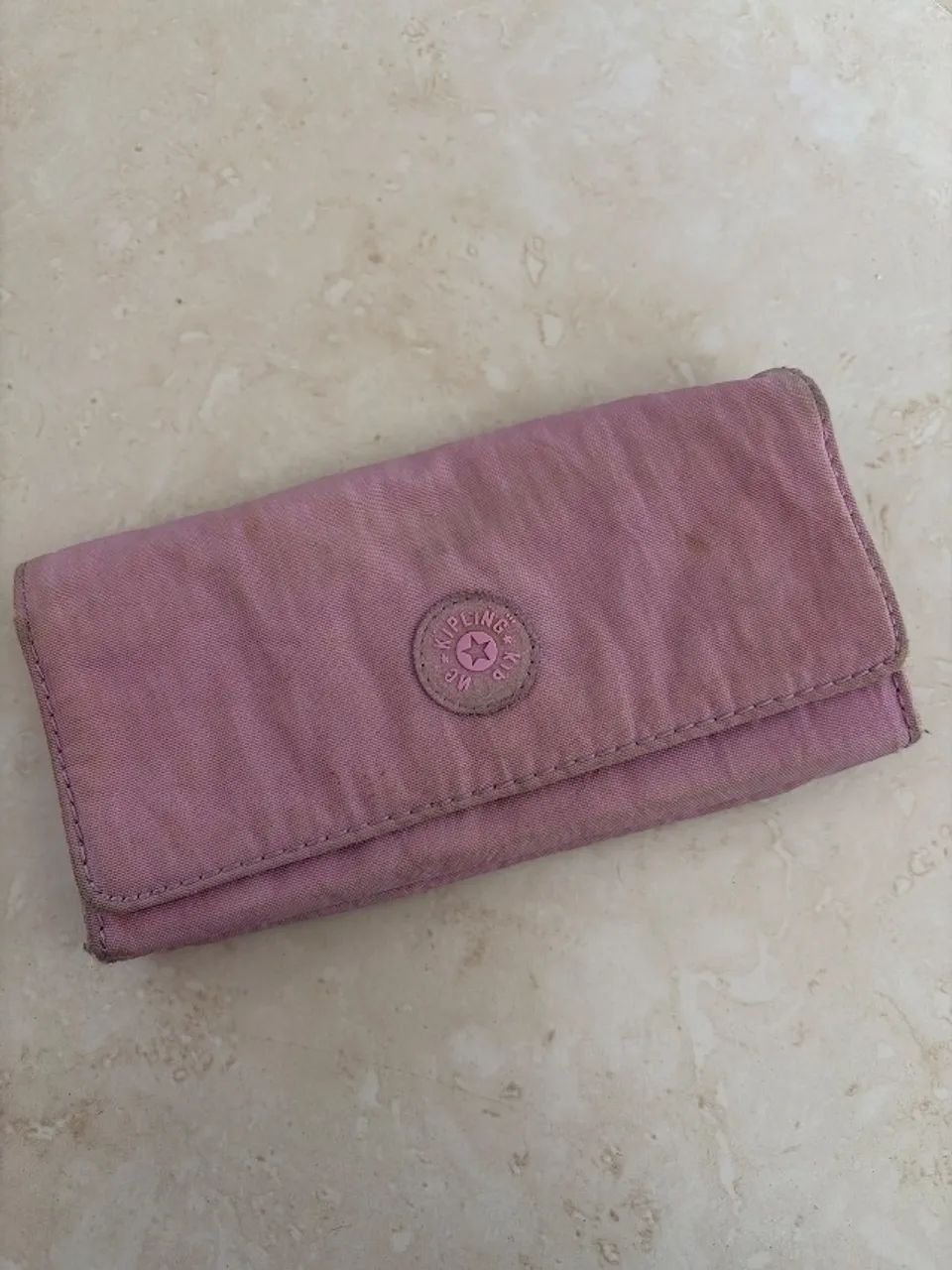 Carteira Kipling Rosa Claro