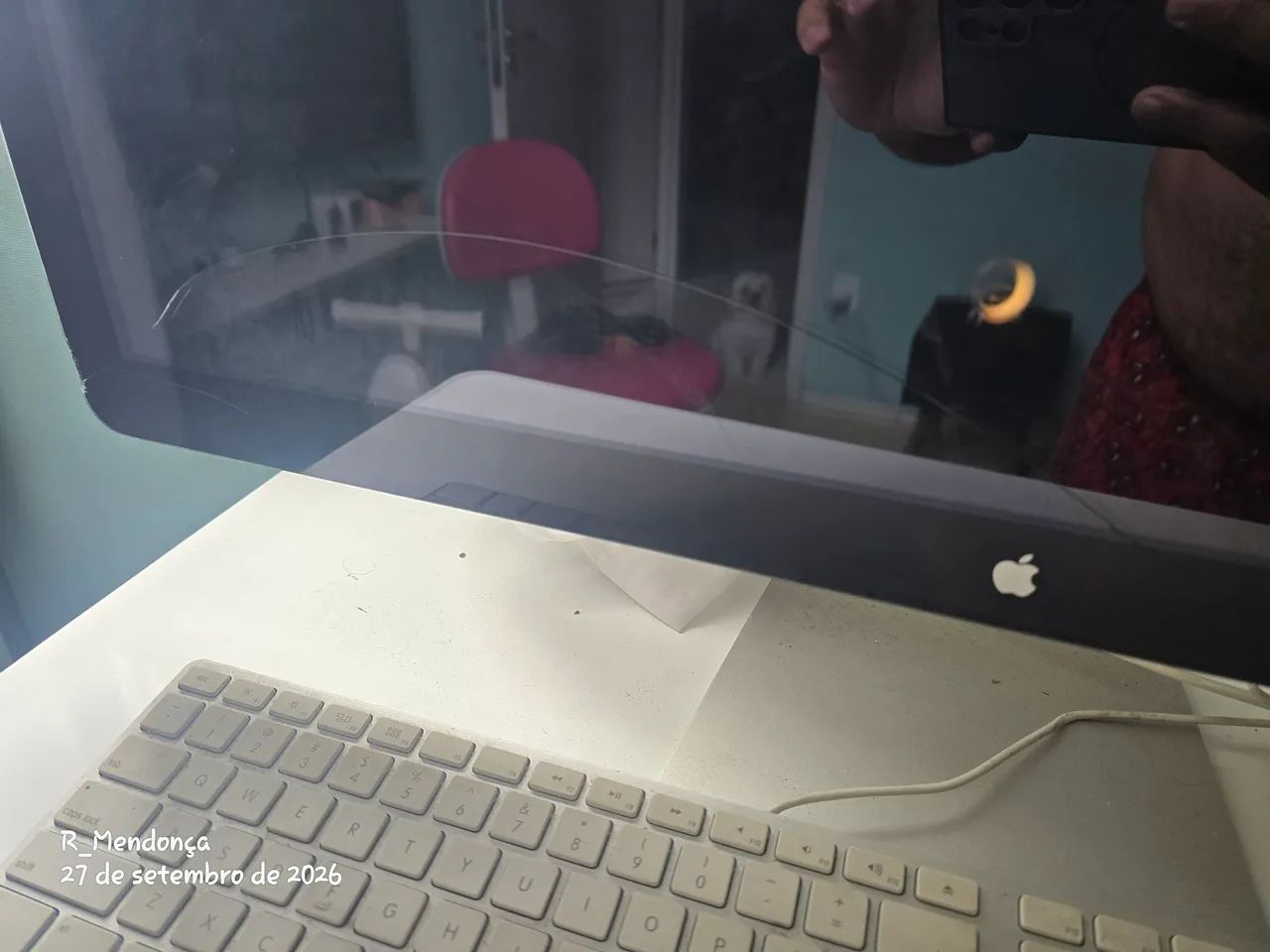 Mac Mini A1347 com teclado e monitor - Computadores e Desktops