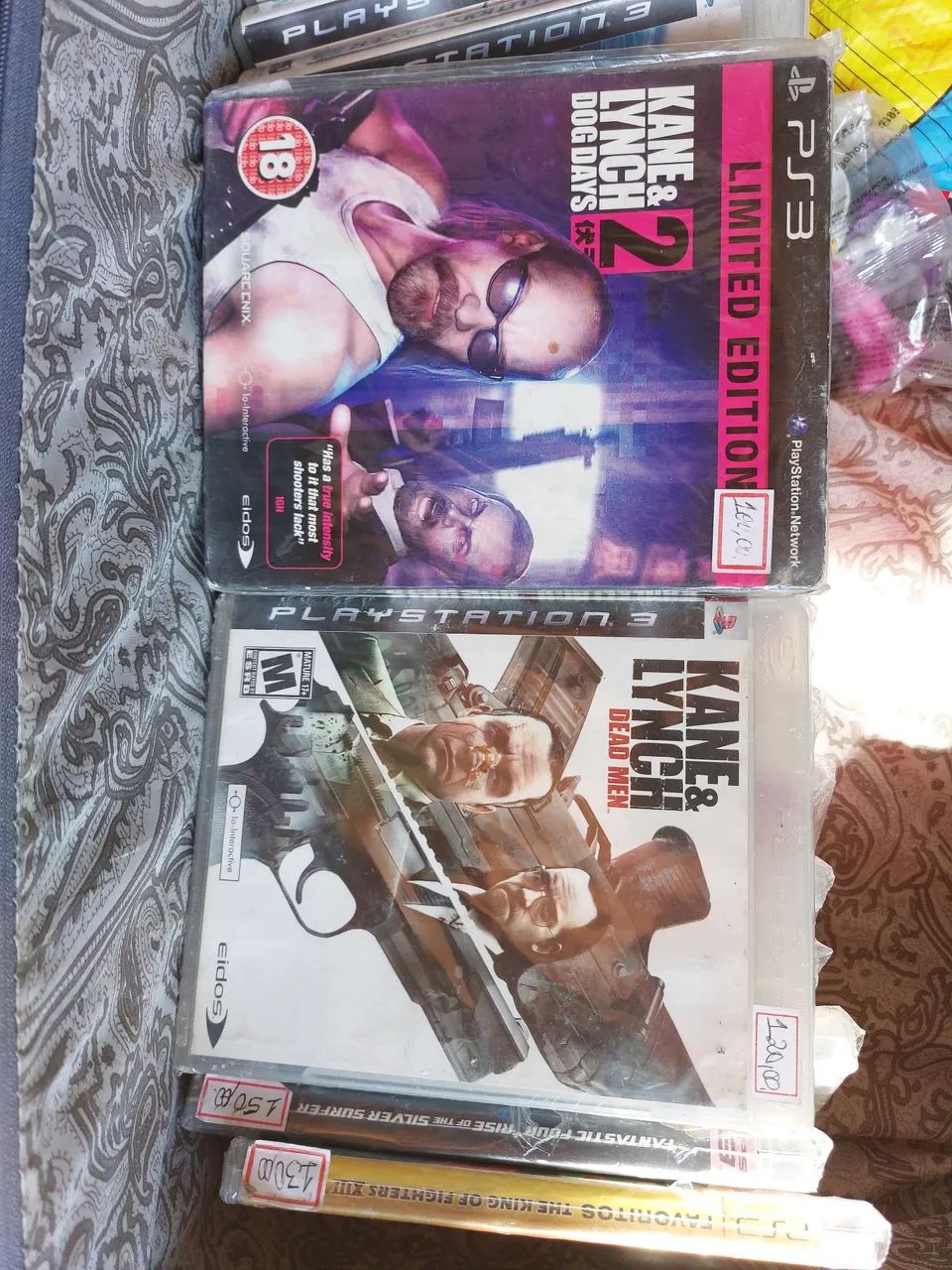 PS3 Kane e Lynch 01 e 02