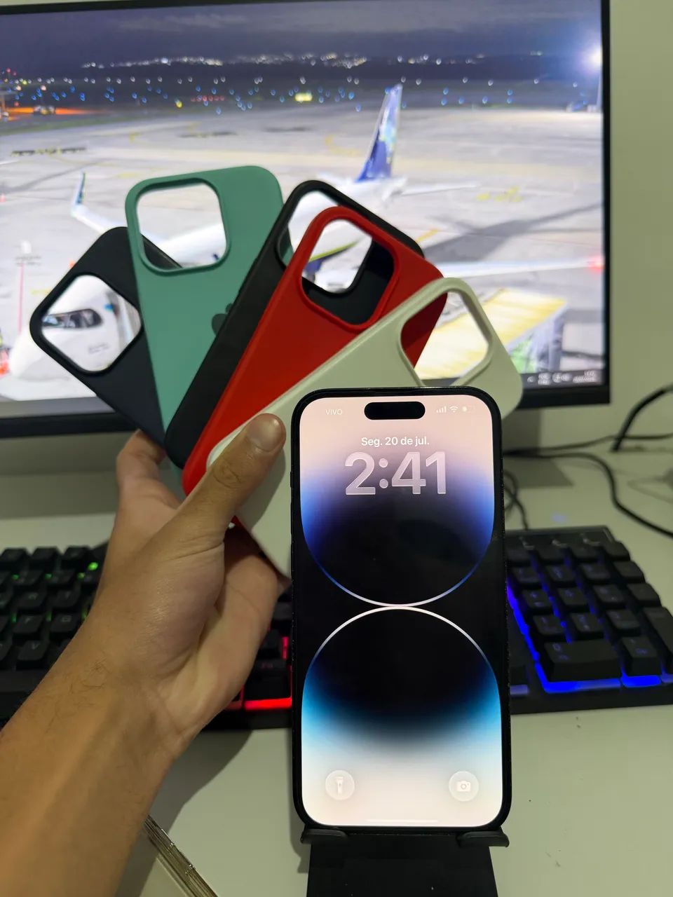 iPhone 14 Pro - SEMI NOVO - COMPLETO - Foto 2