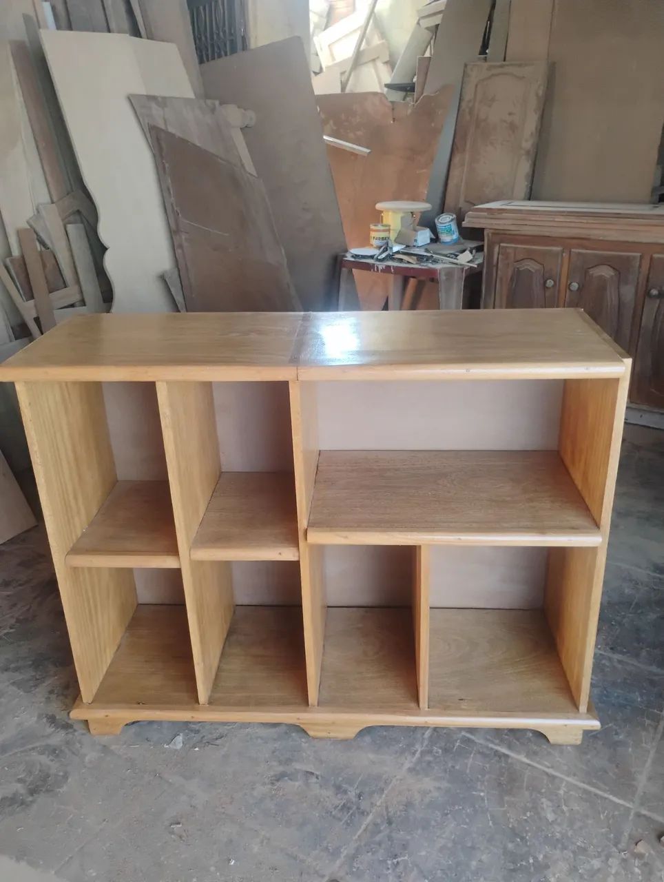 Vendo esse rack de madeira cerejeira  - Foto 2