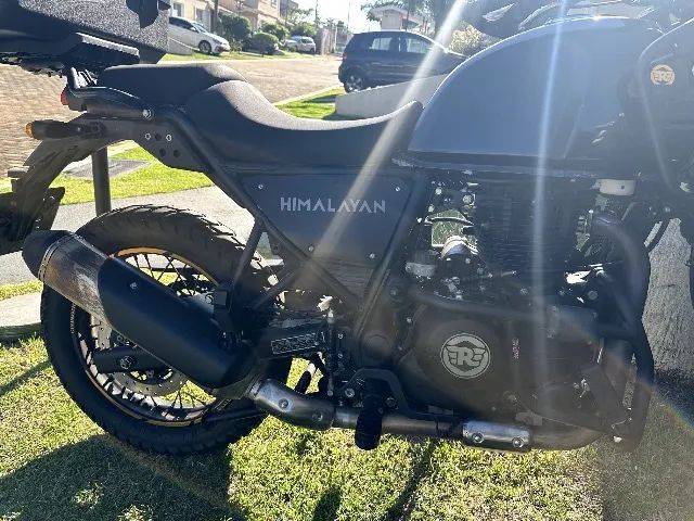 Royal Enfield Himalayan 411 nova e com acessórios! - Foto 4