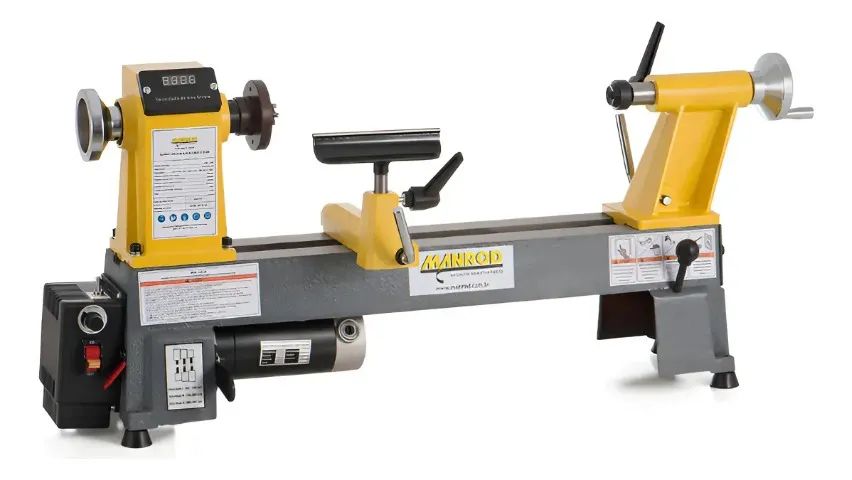 Torno Manrod Mr-1218d Profissional Madeira 110v Nunca Foi (Usado)