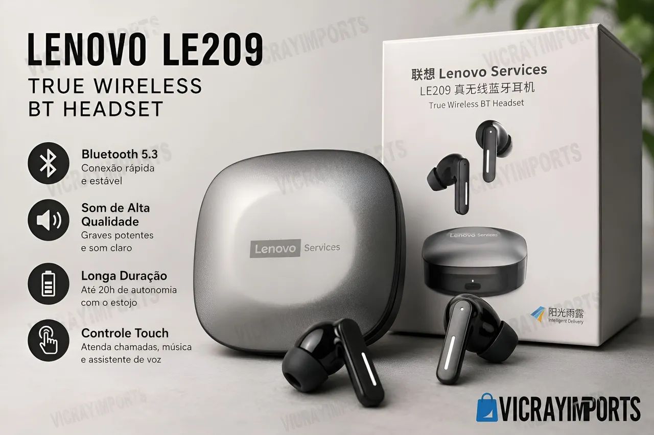 Fone bluetooth último lançamento Lenovo  - Foto 3