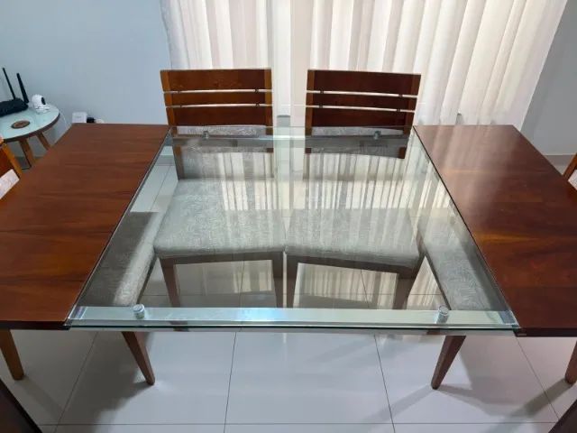 Mesa de jantar com 6 cadeiras - Foto 2