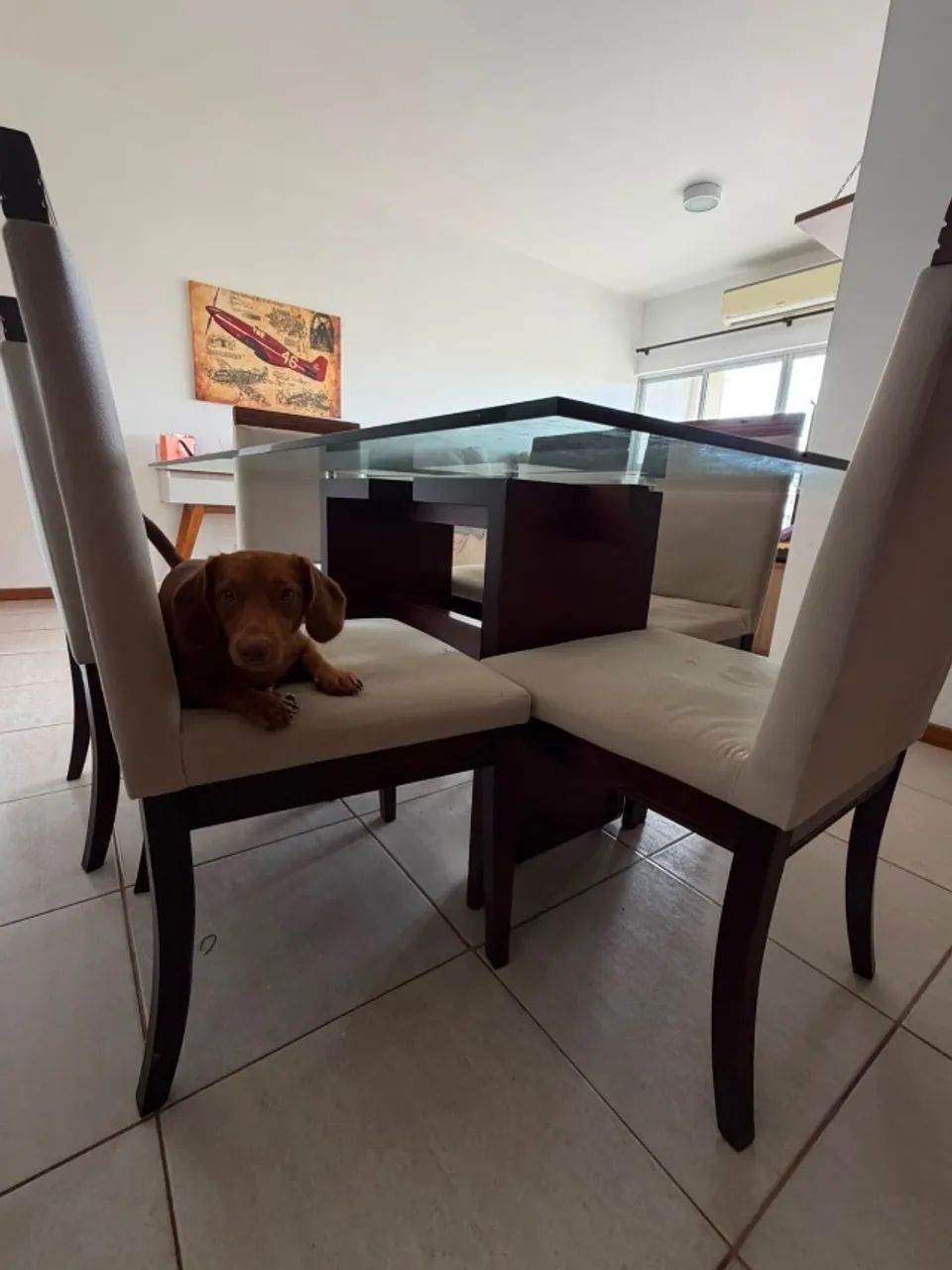 Mesa de Jantar de madeira Rudnick  - Foto 2