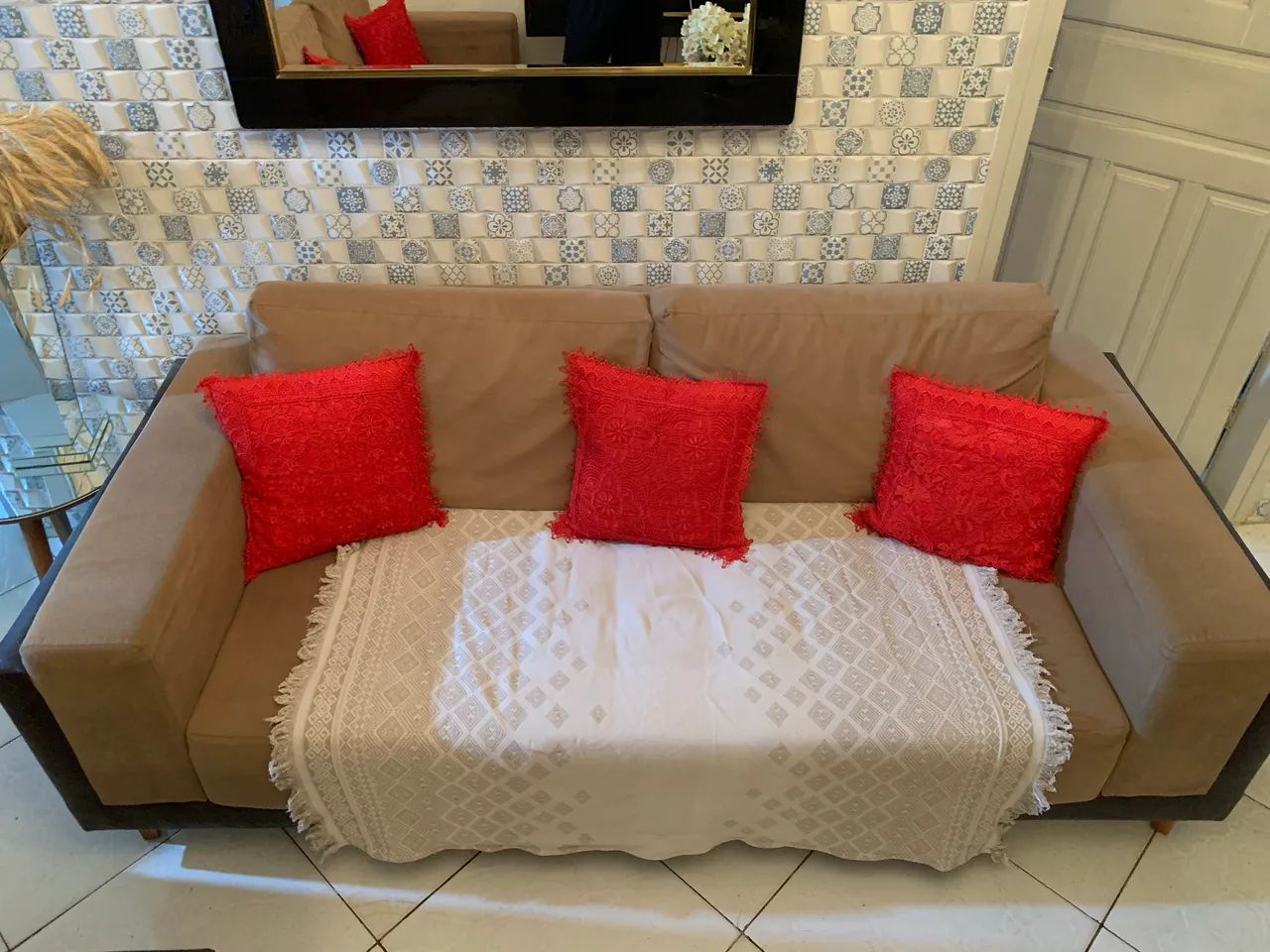 Conjunto sofá 3 e 2 lugares - Foto 2