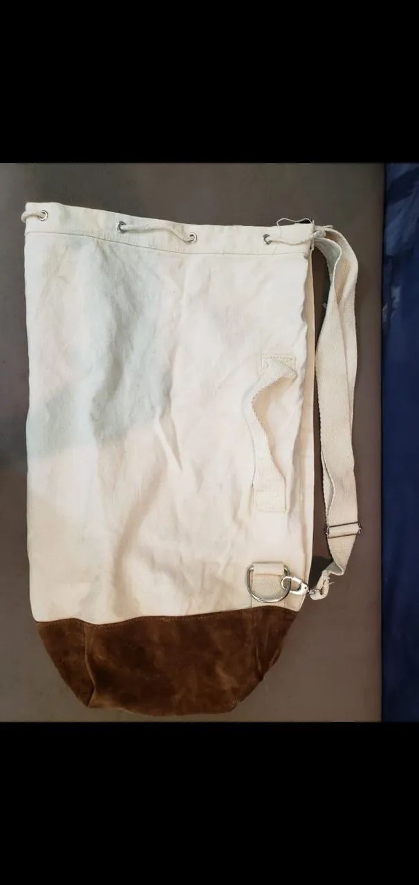Mala de tecido - Mochila de viagem - Foto 3