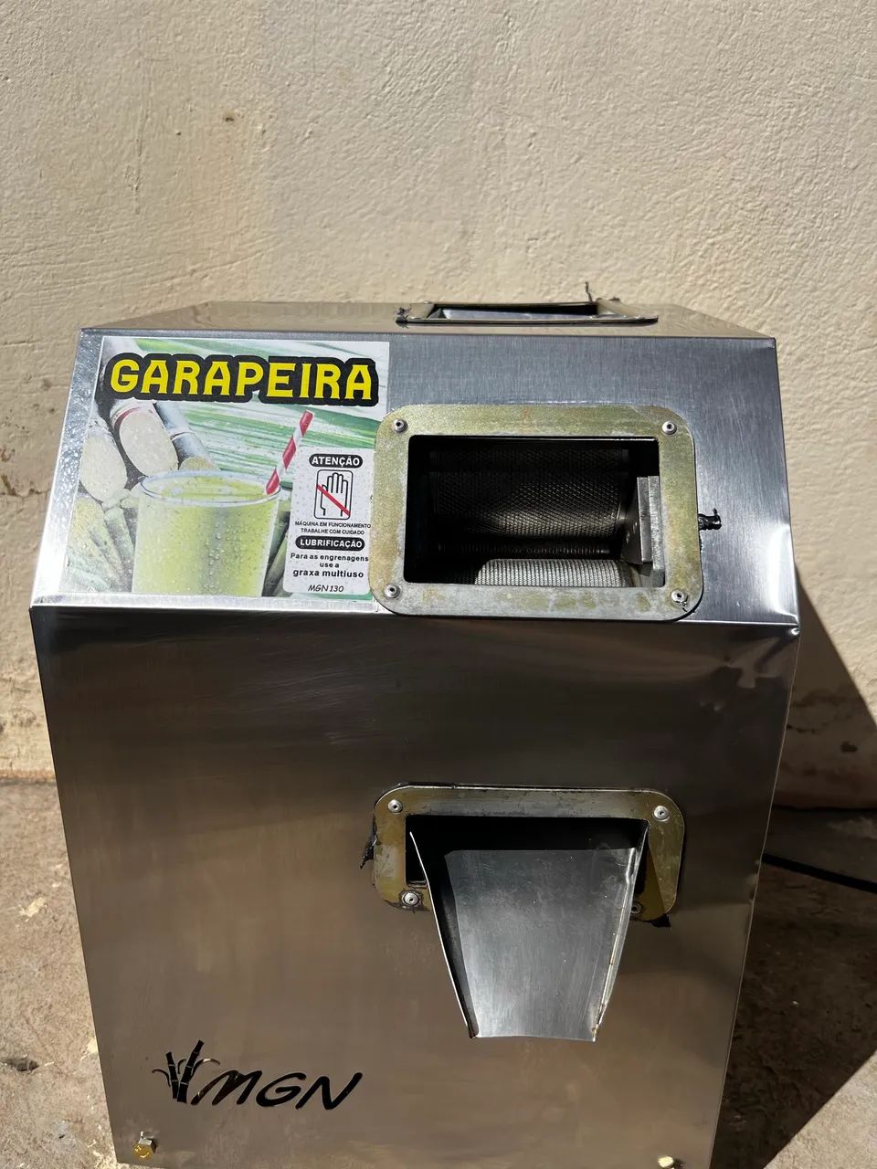 Moedor de cana elétrico mgn 220v 