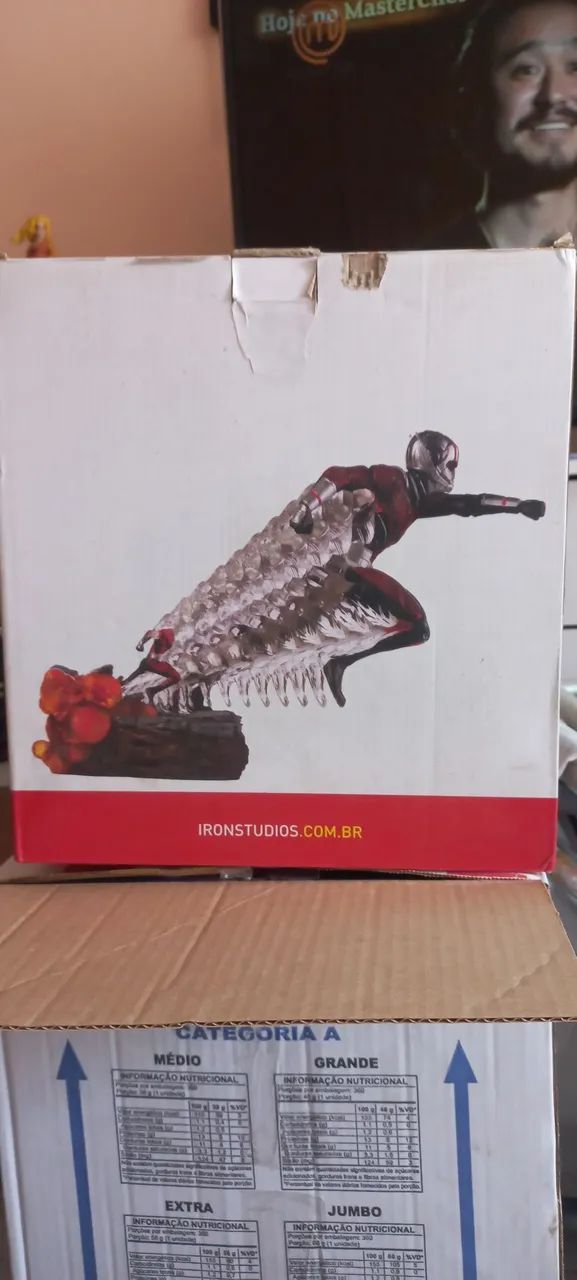 Vendo caixa do homem formiga iron studios  - Foto 2